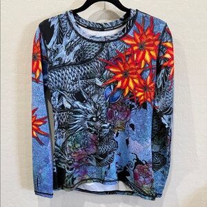 Women’s Medium Ink N Burn Pullover